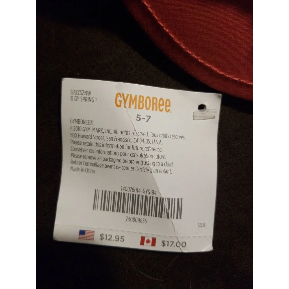Gymboree burst of spring‎ hat 5-7 nwt